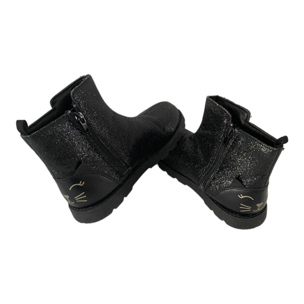 Carter's Black Boots Caily Baby Size 2